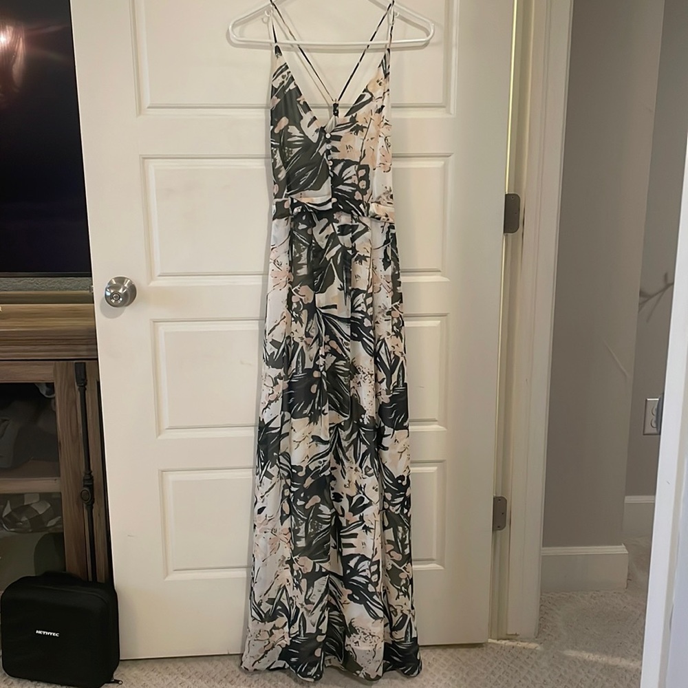Floral H&M Maxi Dress - size 8
